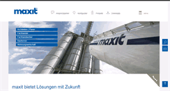 Desktop Screenshot of maxit-kroelpa.de